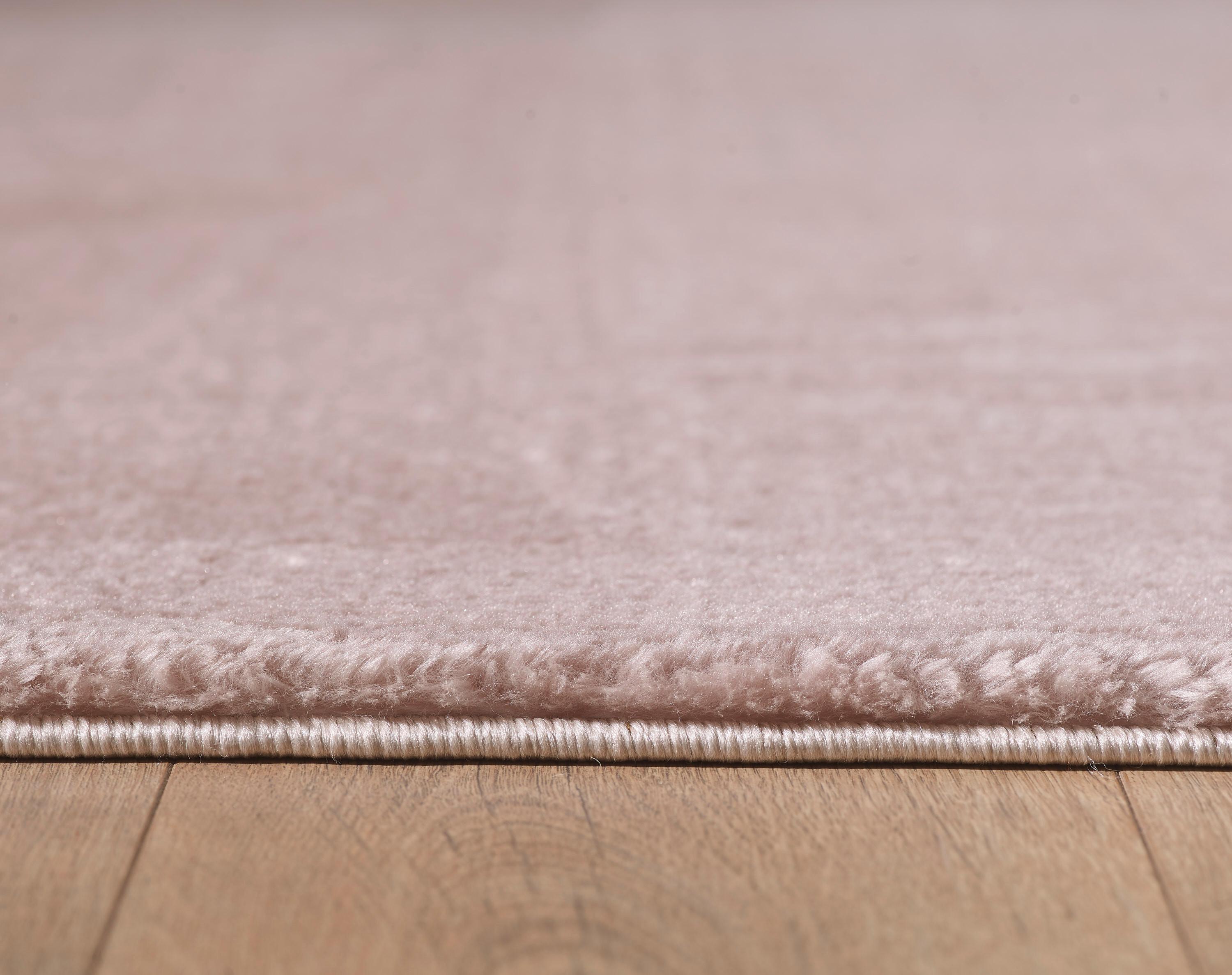 Hochflorteppich Catwalk - Beige, Basics, Textil (120/120cm) - Novel