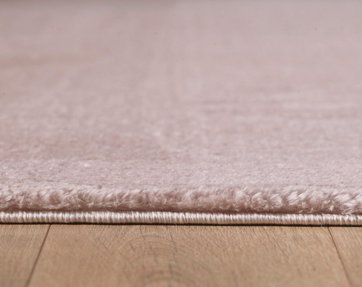 Hochflorteppich Catwalk - Beige, Basics, Textil (120/120cm) - Novel