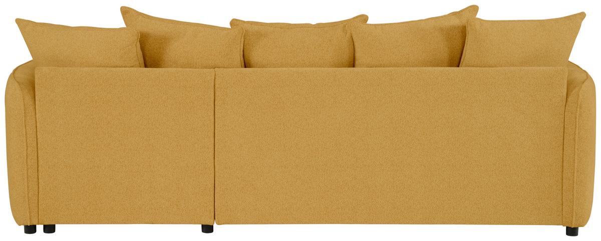 Ecksofa Costo Senfgeld S: 254 cm - Senfgelb, Design, Textil (254/160cm) - MID.YOU