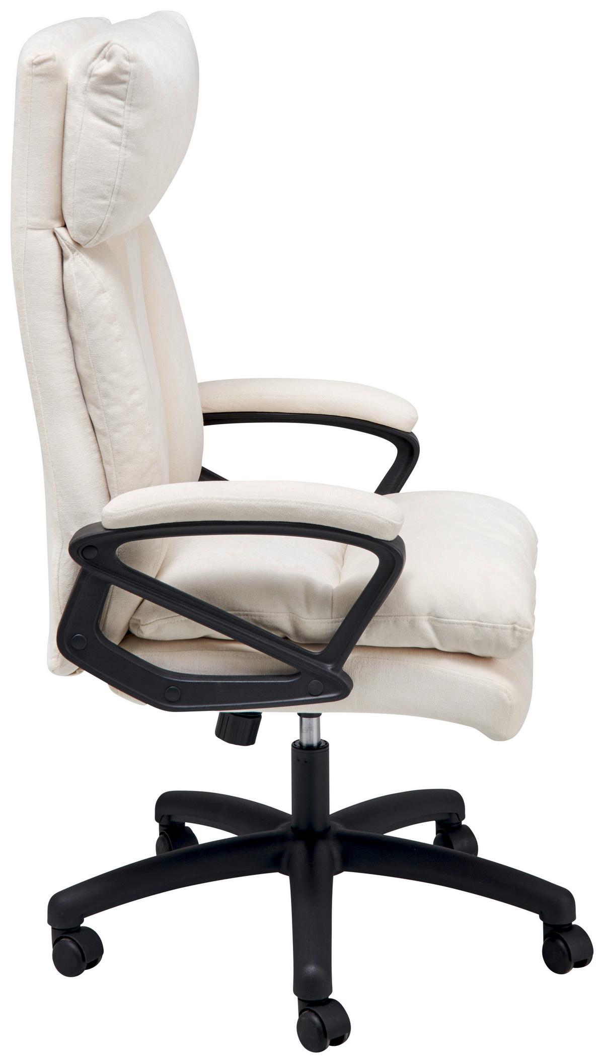 Chefsessel Pisa - Beige/Schwarz, LIFESTYLE, Holz/Kunststoff (66/114-122/71cm) - MID.YOU