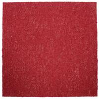 Teppichfliese Rot Marble 50x50 Cm Florhöhe 3 Mm - Basics, Textil (50/50cm)
