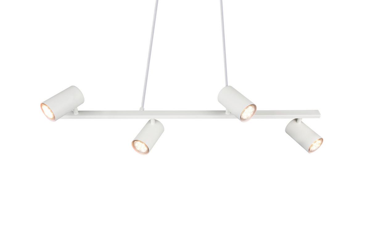 Pendelleuchte 302400431 Marley - Weiß, MODERN, Metall (80/150/18cm) - Trio Leuchten
