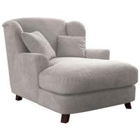 XXXL-Sessel Asado creme teilmassiv, B: 109 cm - Dunkelbraun/Creme, MODERN, Holzwerkstoff/Textil (109/104/145cm) - Sit & More