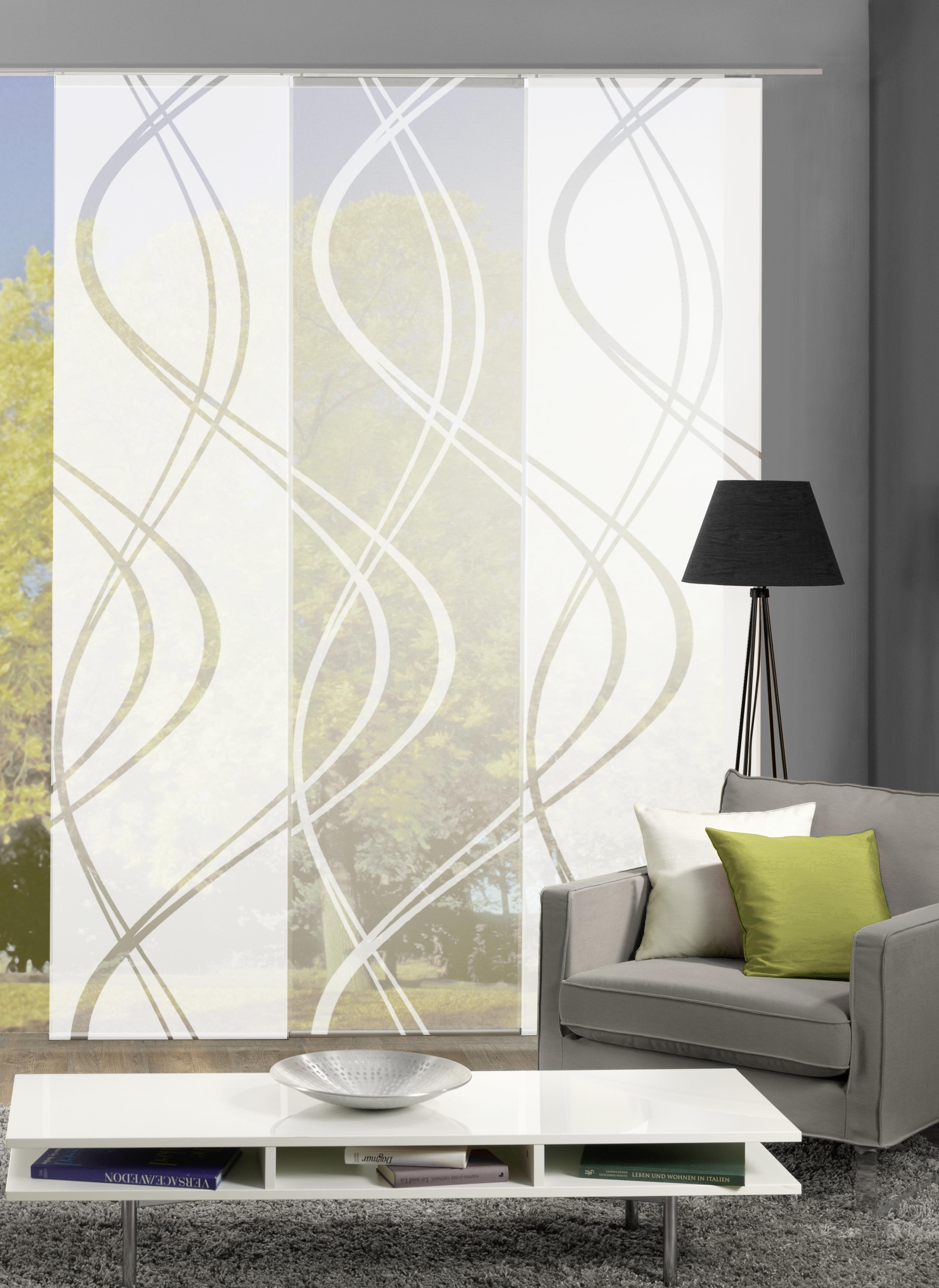 Flächenvorhang weiß