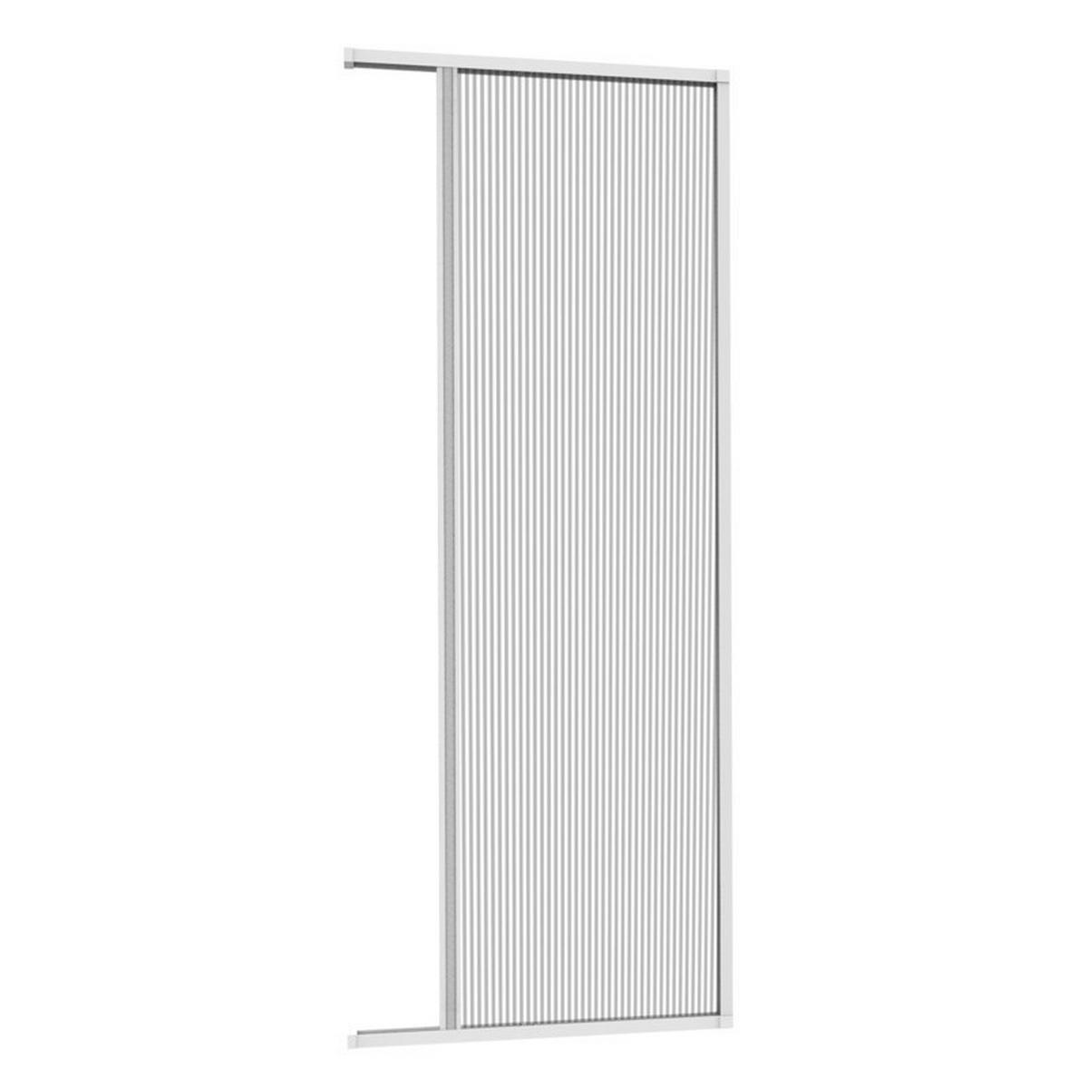 Fliegengittertür Is Plus Plissee Tür - Weiß, Basics (110/220cm) - Windhager