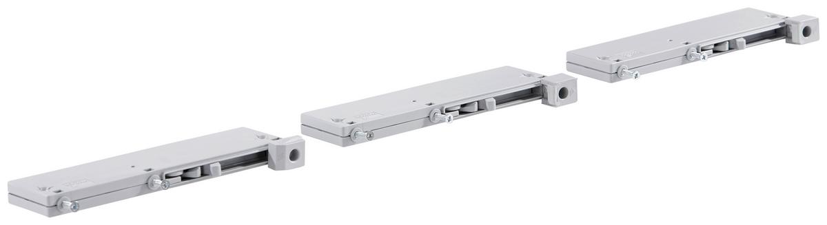 Türdämpfer Schwebetürenschrank Bensheim 3 Stück - Alufarben, Kunststoff - James Wood