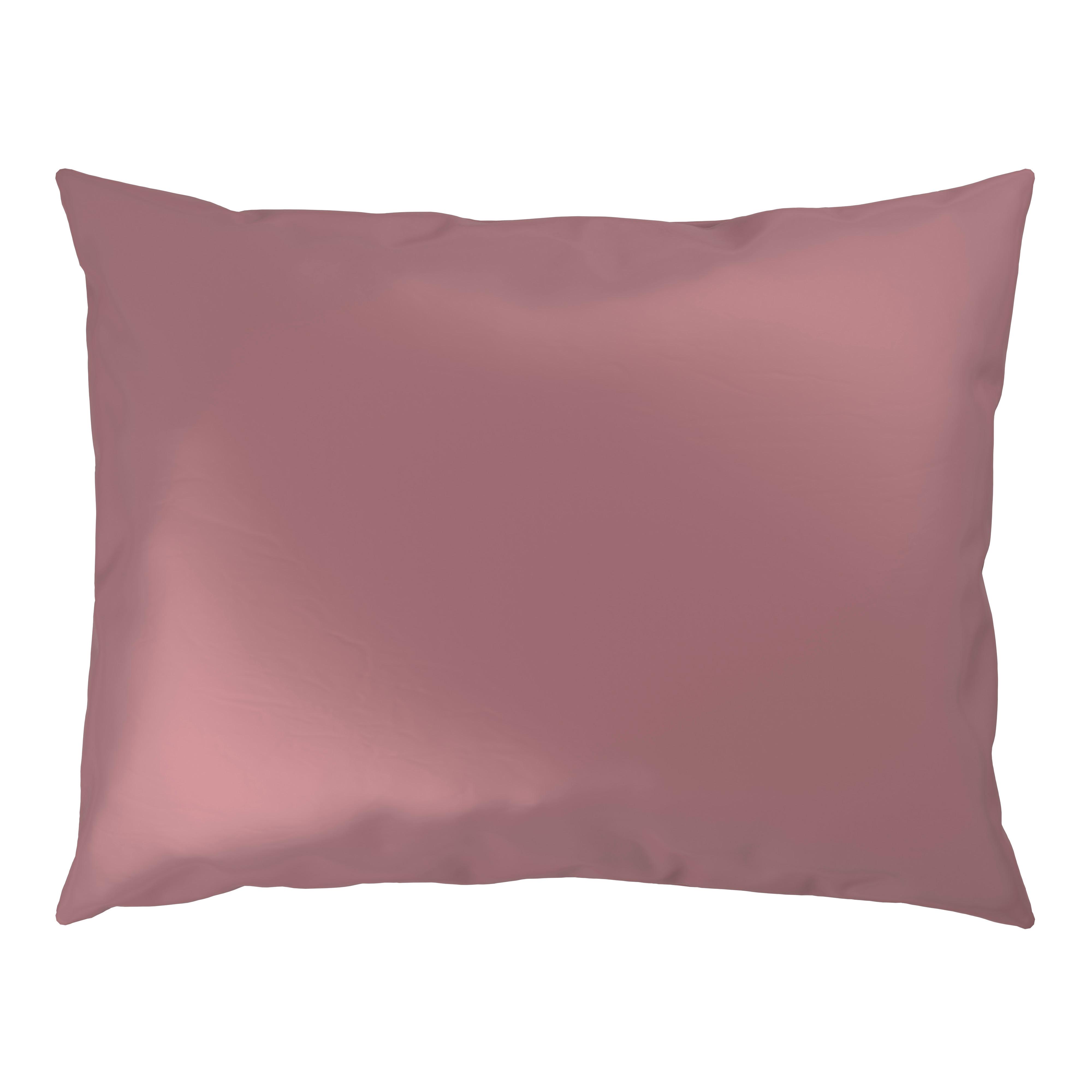 POŤAH NA VANKÚŠ XENIA UNI - hnedofialová, Modern, textil (40/60cm) - Premium Living