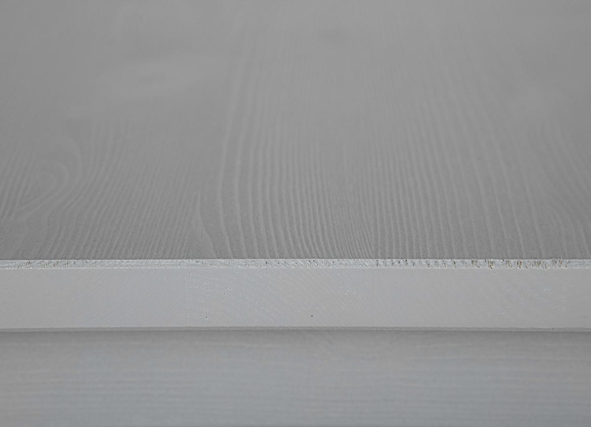 Beistelltisch Kiefer Massiv Stellan, Grau - Grau, Basics, Holz (45/45/55cm) - MID.YOU