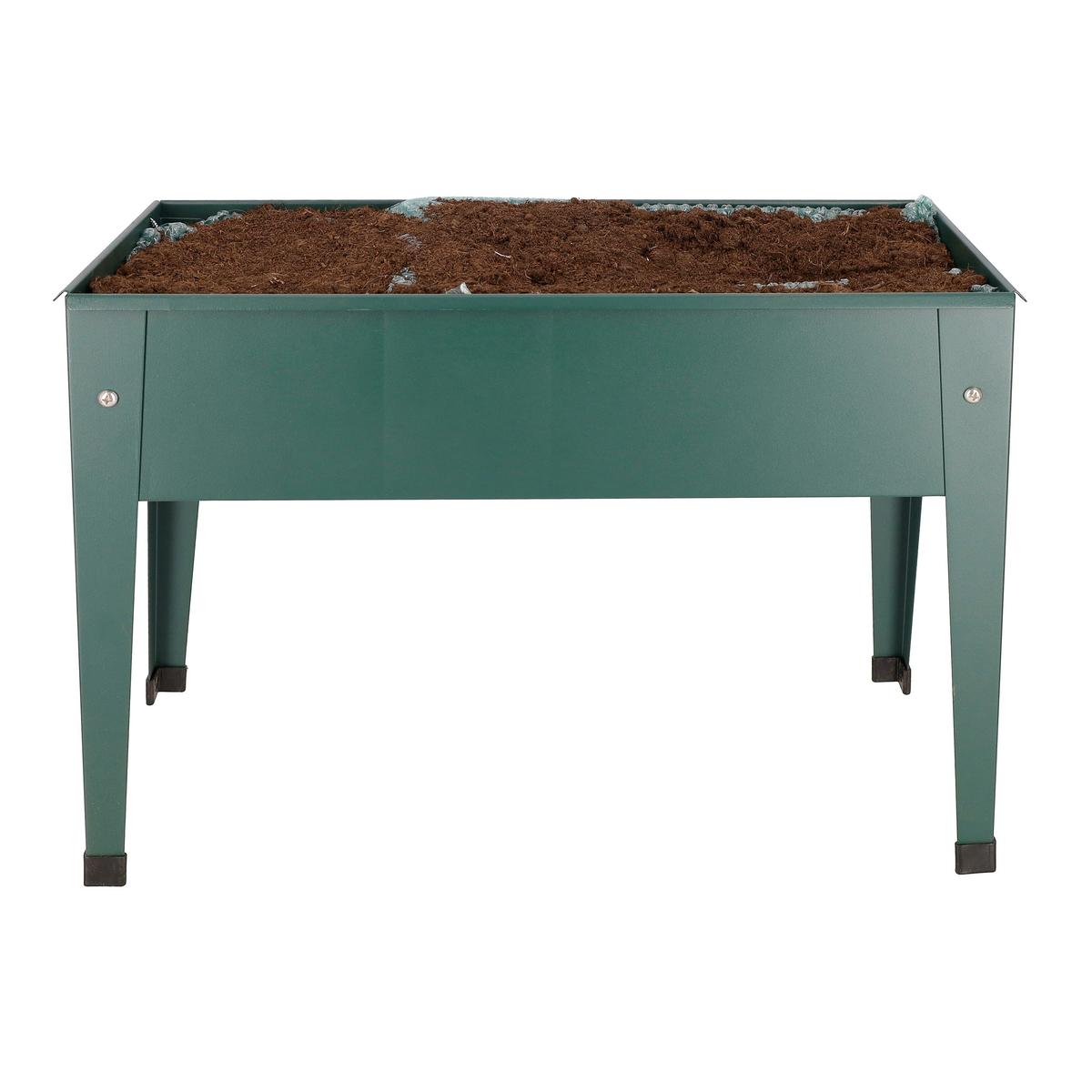 Hochbeet Py175 - Dunkelgrün, Basics, Metall (62/29/45cm)