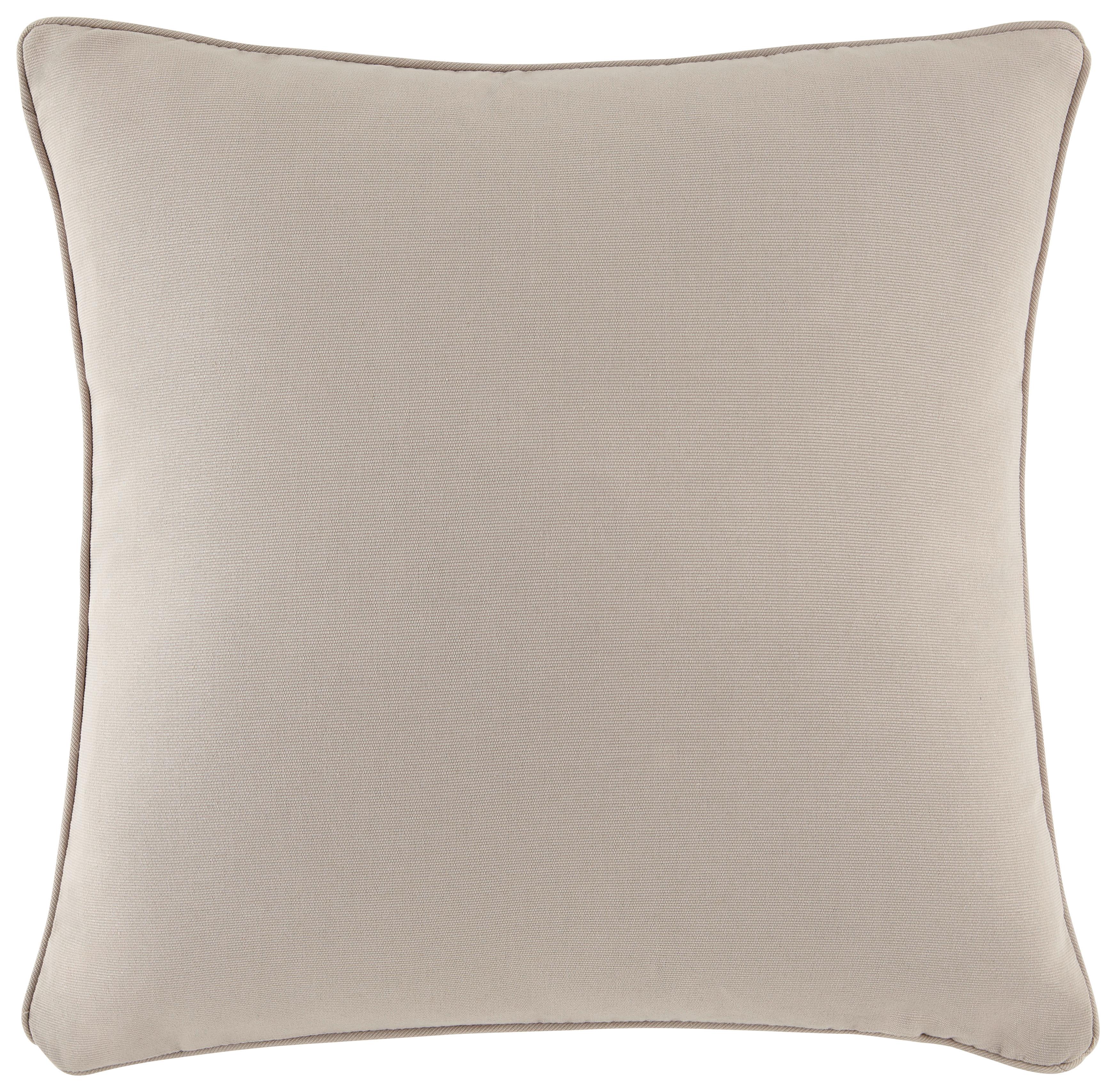 POTAH NA POLŠTÁŘ Steffi Paspel, 40/40cm - světle šedá, textil (40/40cm) - Mary's