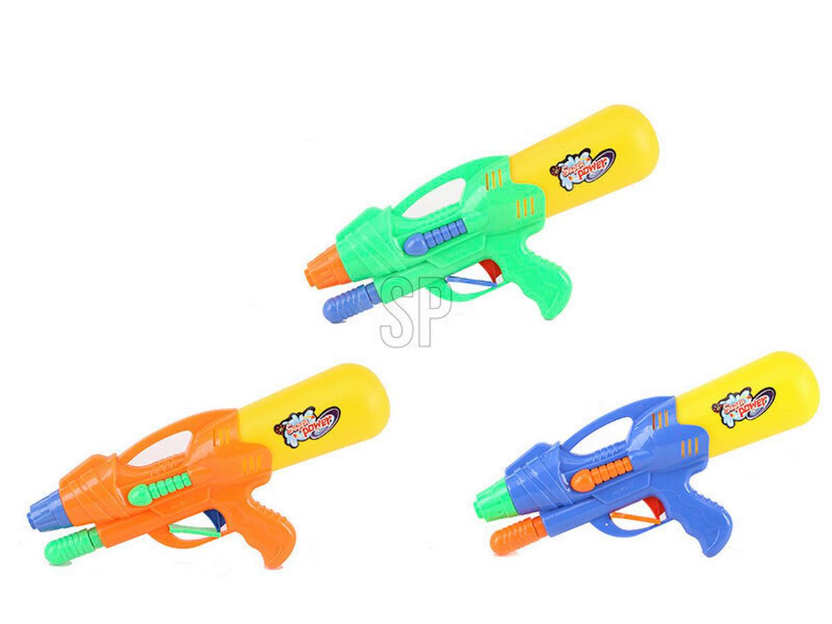 Wasserpistole Steve - Blau/Orange, Basics, Kunststoff (29/14/6cm)