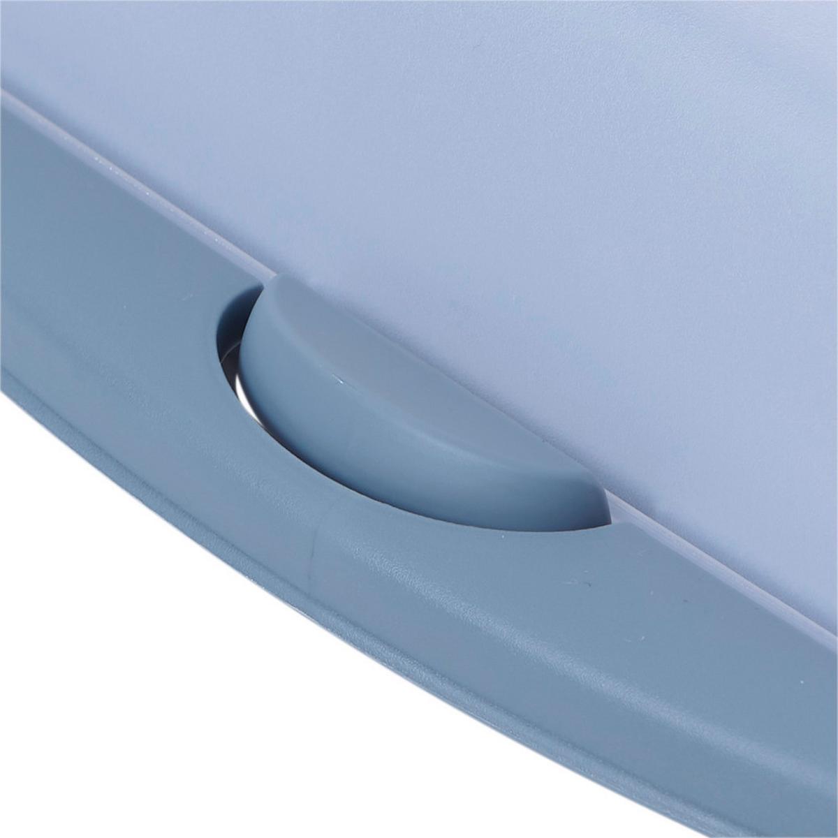 Kuchentransportbox Jordan L/b/h: Ca. 43/31/9 Cm - Pastellblau, MODERN, Kunststoff (43/31/9cm) - Luca Bessoni