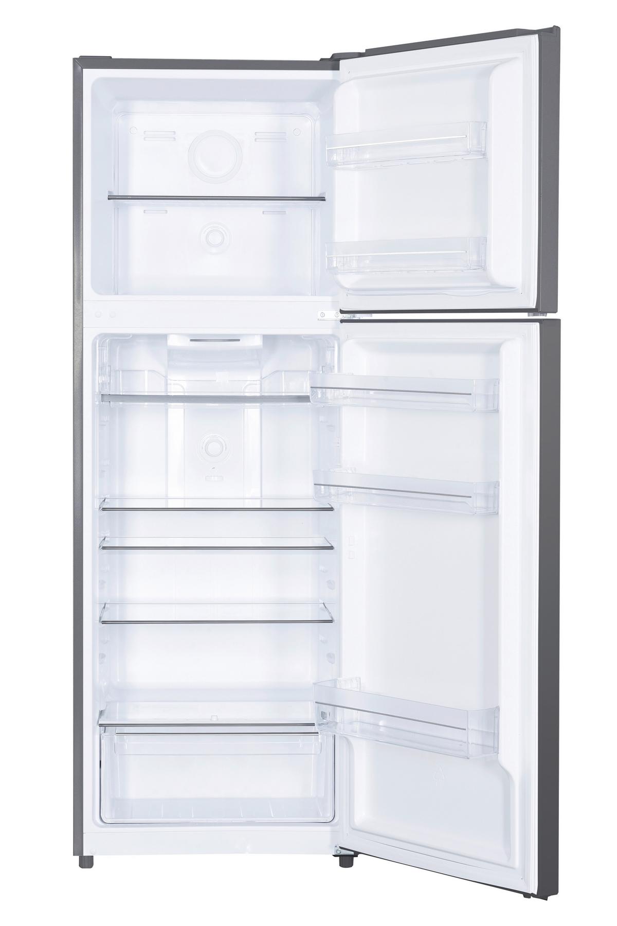 Kühl-Gefrier-Kombination Nabo Ksn 3340 - Edelstahlfarben, Basics, Metall (60,5/170,5/68cm) - Nabo