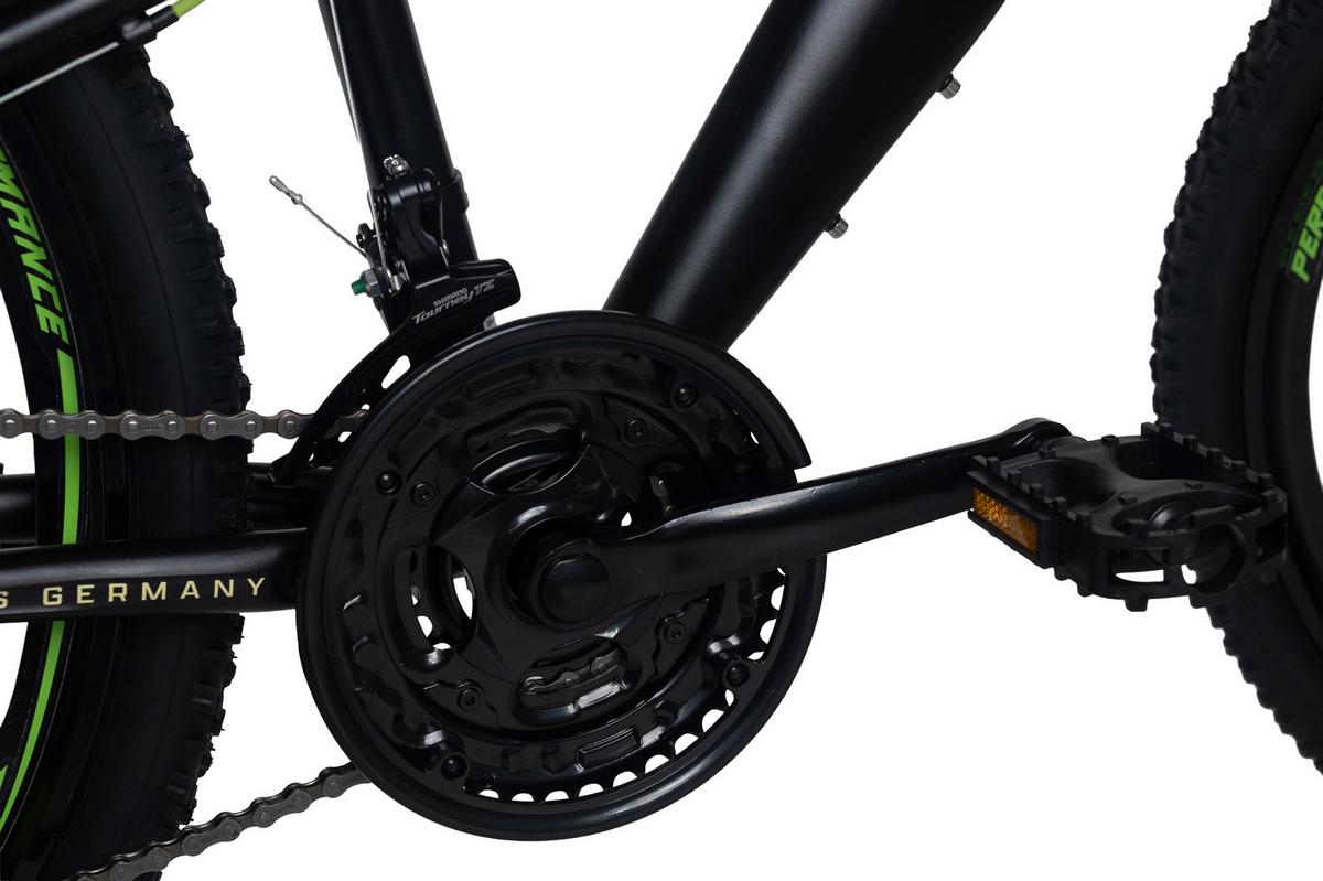 WYLD Mountainbike Fully Bliss schwarz/Grün 26'' - Schwarz, LIFESTYLE, Metall (25/140/60cm)