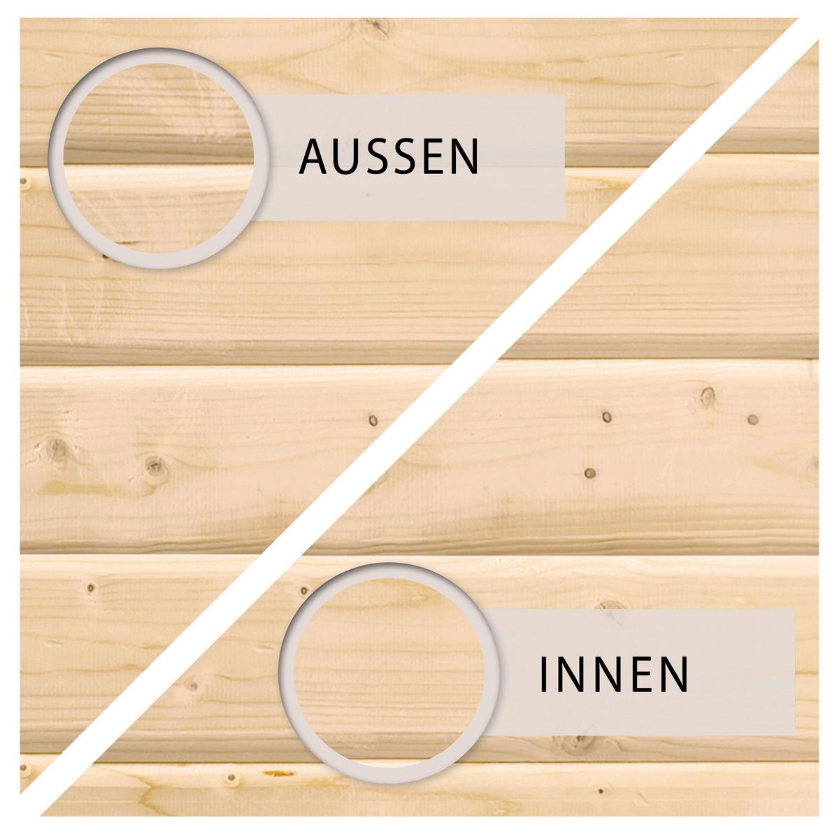 Hochbeet Fichte Massiv BxHxT: 133x82x69 cm Naturfarbe - Naturfarben, MODERN, Holz (133/82/69cm) - Karibu