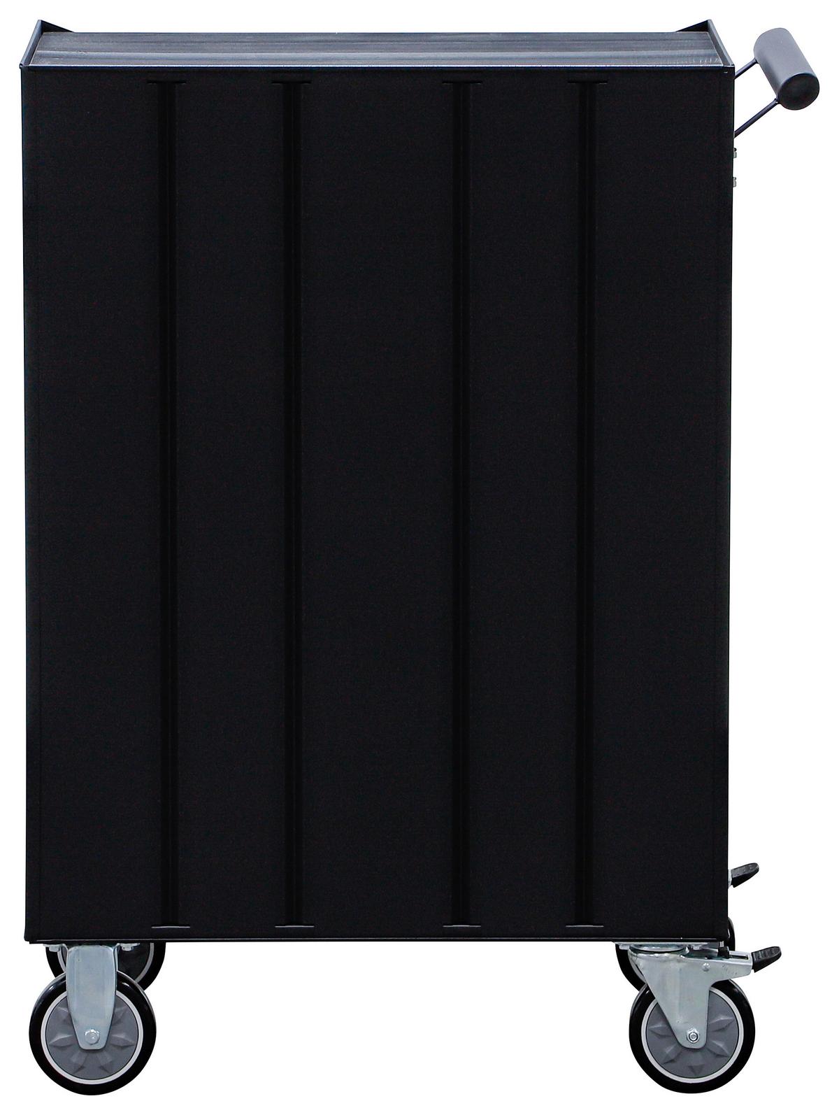 Werkstattwagen 6076 - Schwarz/Grau, Basics (68/99,5/45,8cm)