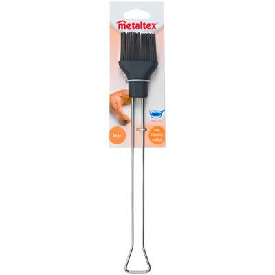 Grillpinsel 252537000 Chica - Silberfarben, Basics, Kunststoff/Metall (5/30,5/1,7cm) - Metaltex