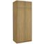 Aufsatzschrank Karo, 2trg - Eichefarben, KONVENTIONELL, Holz (91/39/54cm) Aufsatzschrank Karo, 2trg - Eichefarben, KONVENTIONELL, Holz (91/39/54cm)
