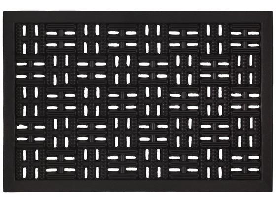 Rohožka Karo - čierna, Basics, plast (40/60cm) - Mömax modern living Rohožka Karo - čierna, Basics, plast (40/60cm) - Mömax modern living