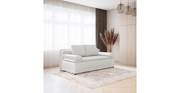 Schlafsofa Alice - Schwarz/Weiß, MODERN, Textil (202/73-92/105cm) - Luca Bessoni