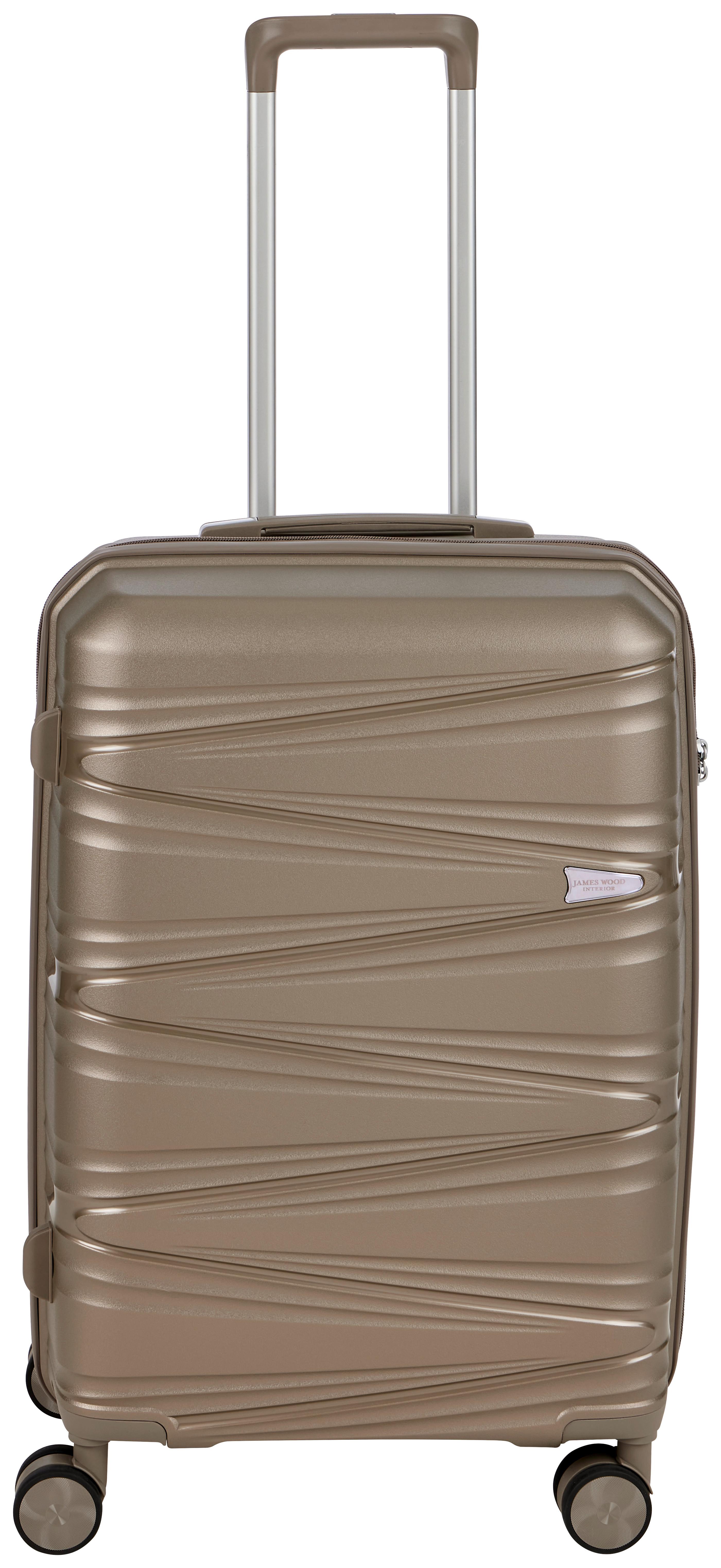 Reisekoffer Tommy -M - Champagner, Basics, Kunststoff/Textil (41/64,5/28,5cm) - James Wood