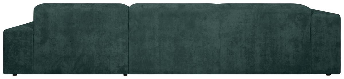 Ecksofa Hannah Grün 343x170 cm - Schwarz/Grün, Design, Textil (343/170cm) - MID.YOU