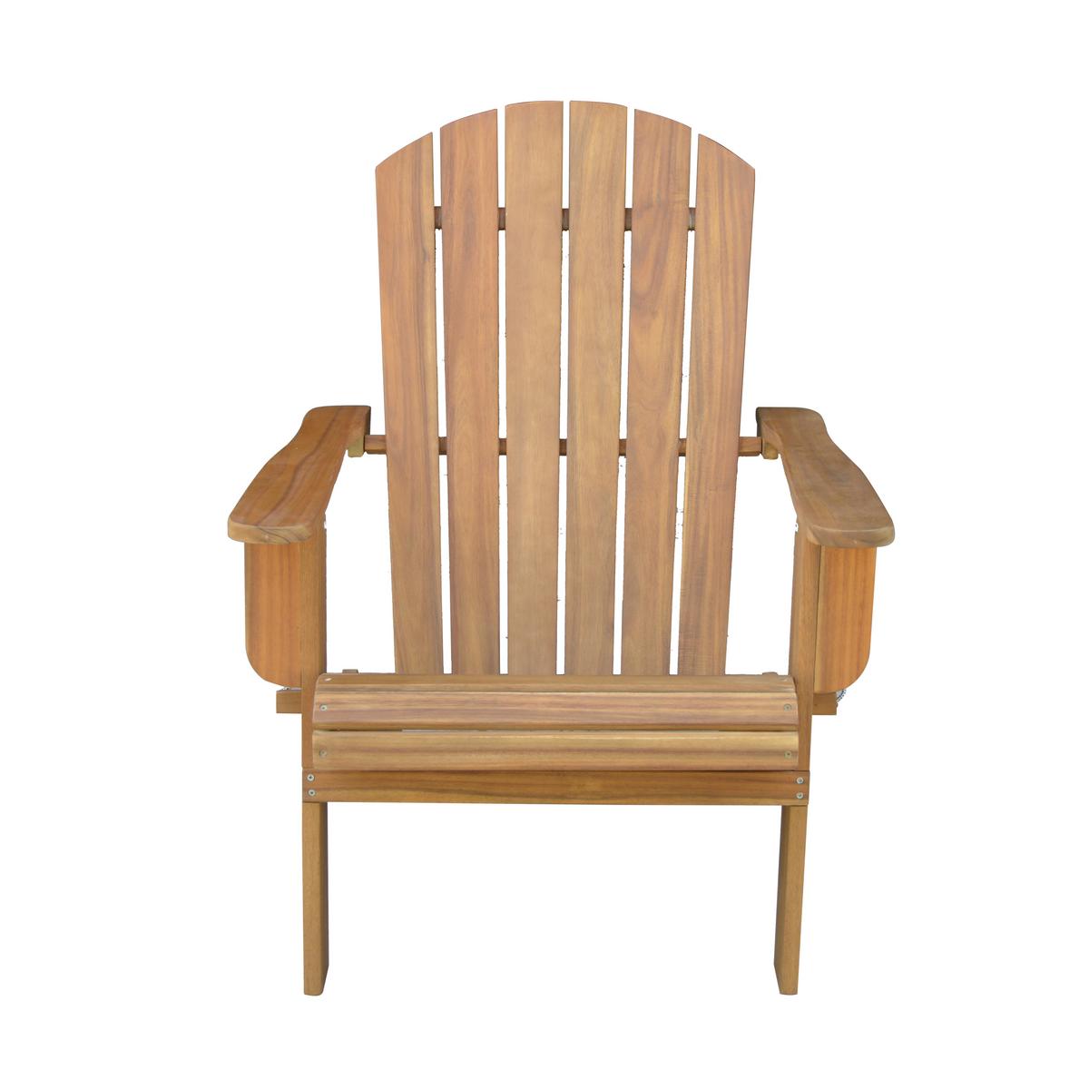 Garten-Relaxsessel Holz, Akazie - Akaziefarben, Basics, Holz (84/69/93cm) - Prestige Home