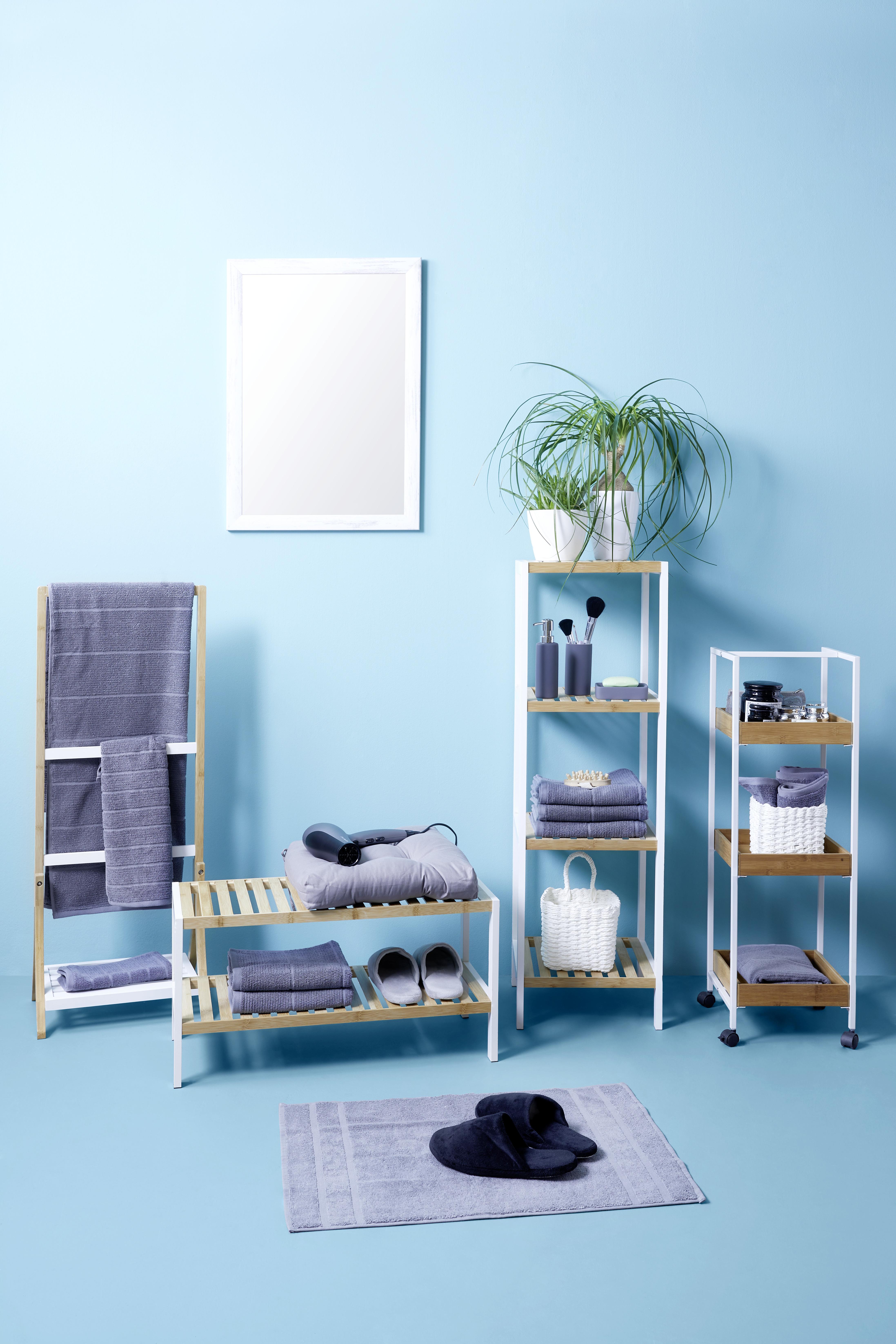 OSUŠKA DO SPRCHY ANNA - antracitová, textil (70/140cm) - Modern Living