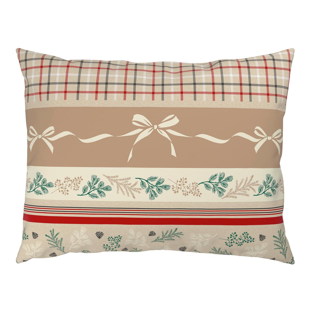 BETTWÄSCHE LILLEHAMMER - Beige/Rot, ROMANTIK / LANDHAUS, Textil - James Wood