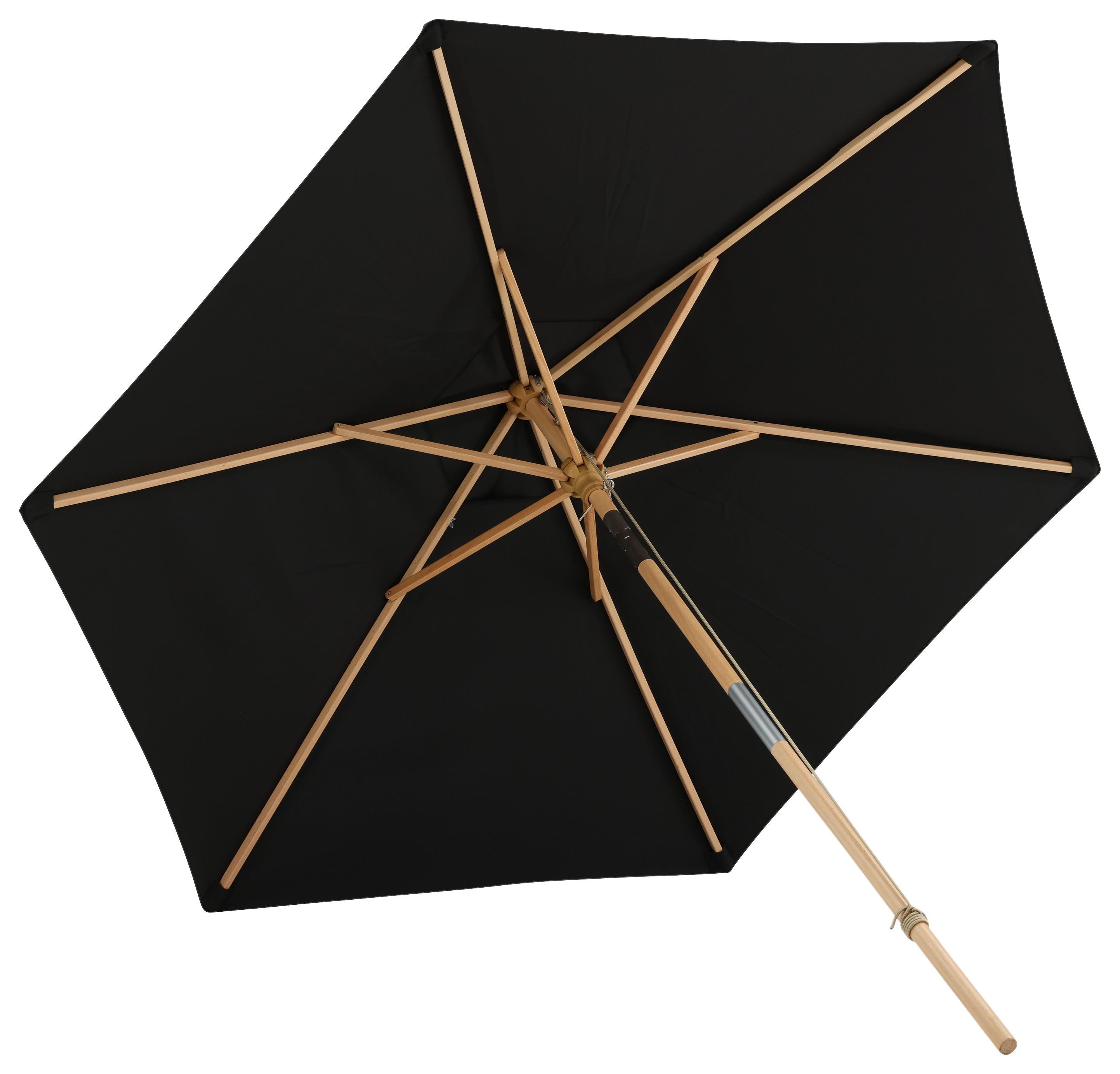 Sonnenschirm Corypho DM: 250cm H: 232cm  Schwarz