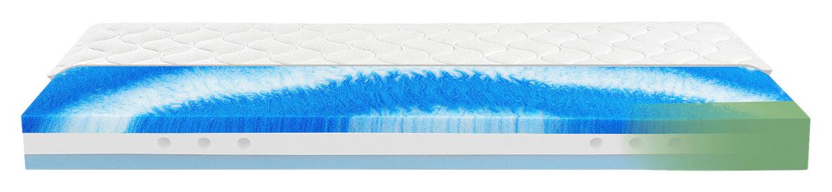 Matrace GELTECH BRAVURA STRONG 80/200cm, H2/H3 - bílá, textil (80/200cm) - Primatex