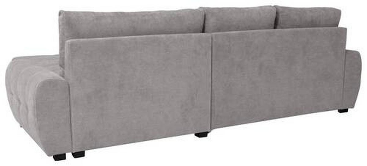 Ecksofa Mit Schlaffunktion Solar Fango 277x175 Cm - Chromfarben/Fango, Design, Textil (277/175cm) - Livetastic