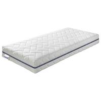 Kaltschaummatratze Natural Kokos 90x200 cm H3/H5 H: 24 cm - Weiß, LIFESTYLE, Textil (90/200cm) - Spimsi
