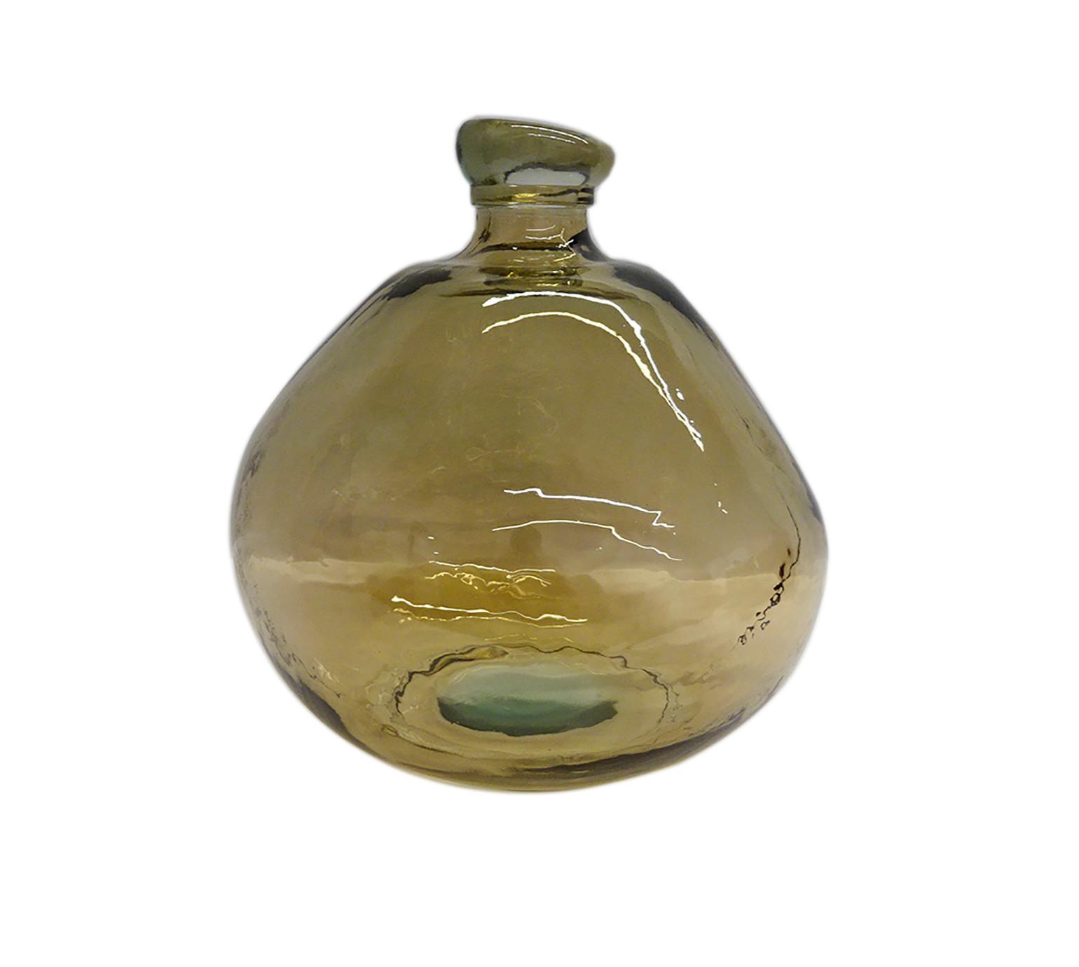 Váza v: 50cm - svetlohnedá, Modern, sklo (31,5/32cm) - Mömax