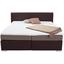 Postel Boxspring Riva - tmavě hnědá/hnědá, Moderní, kov/dřevo (180/200cm) - Luca Bessoni Postel Boxspring Riva - tmavě hnědá/hnědá, Moderní, kov/dřevo (180/200cm) - Luca Bessoni