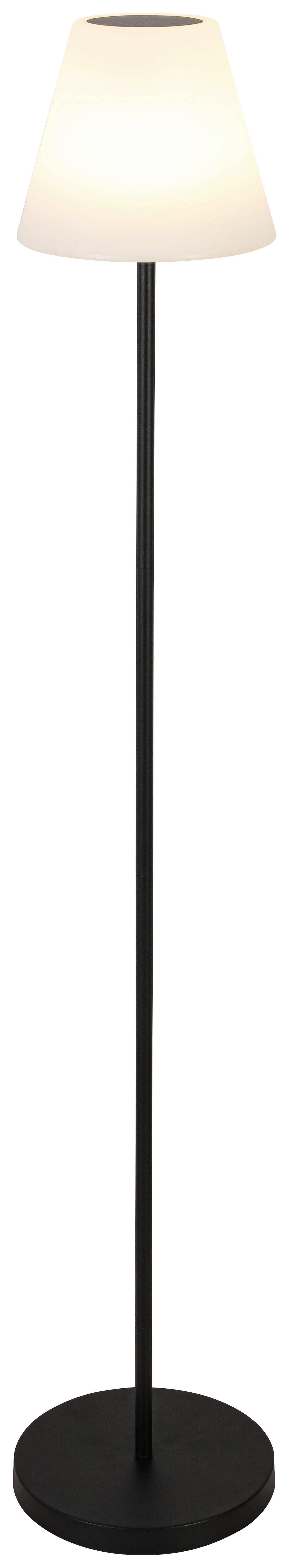 VONKAJŠIE LED SVIETIDLO JOM - čierna/biela, Modern, kov/plast (25cm) - Modern Living