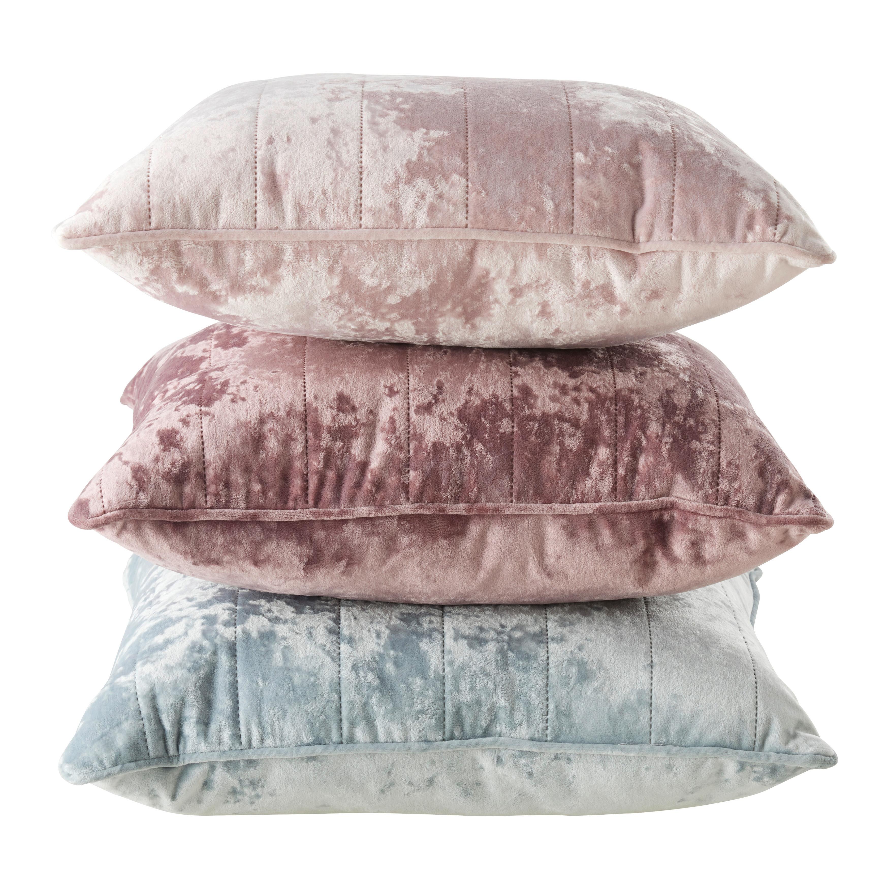 DEKORAČNÝ VANKÚŠ GLORIA - slivková, textil (45/45cm) - Mömax