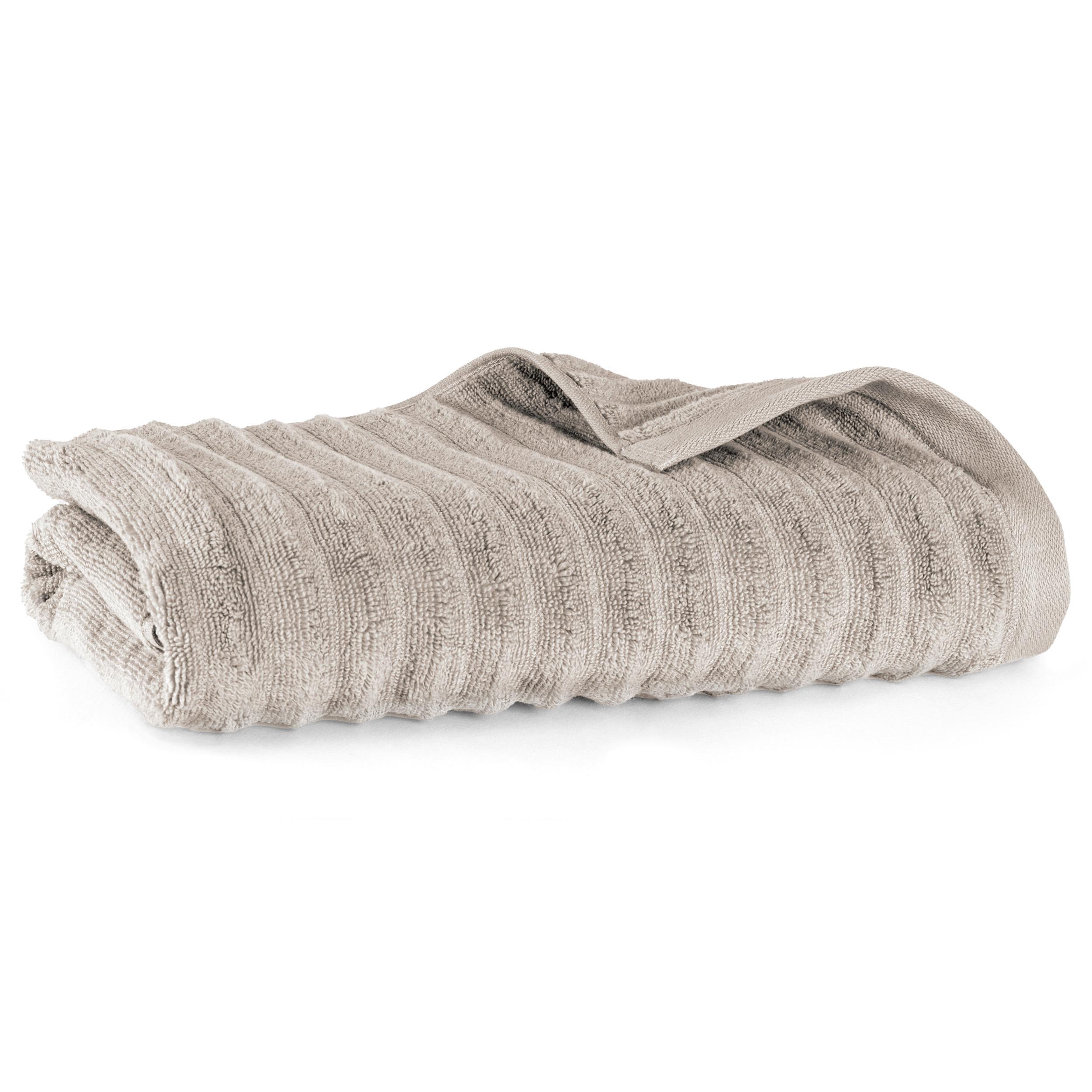 DUSCHTUCH Welle 70x140 cm Taupe
