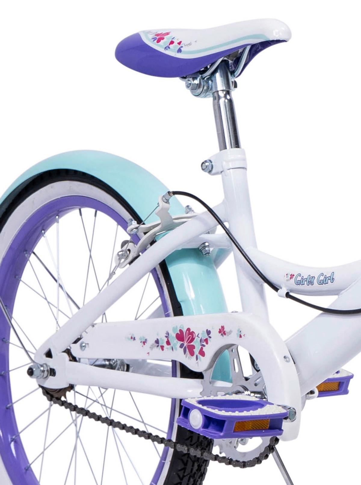 Kinderfahrrad Girly Girl Lila, 20 Zoll - Lila, Basics, Metall (66/96.5/140.5cm)