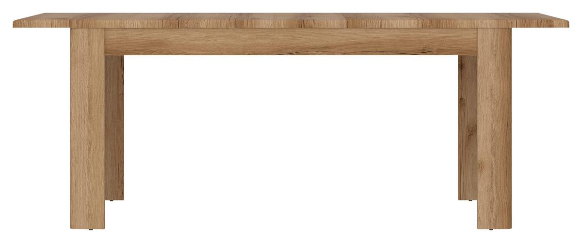 Kihúzható Asztal Cortina - tölgyfa színű, Modern, faalapú anyag (160-200/75,5/90cm)