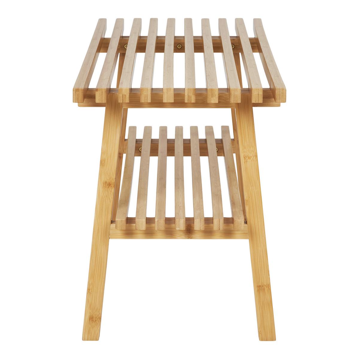GARDEROBENBANK Ember Naturfarben B: 70cm - Naturfarben, Design, Holz (70/28/45cm) - MID.YOU