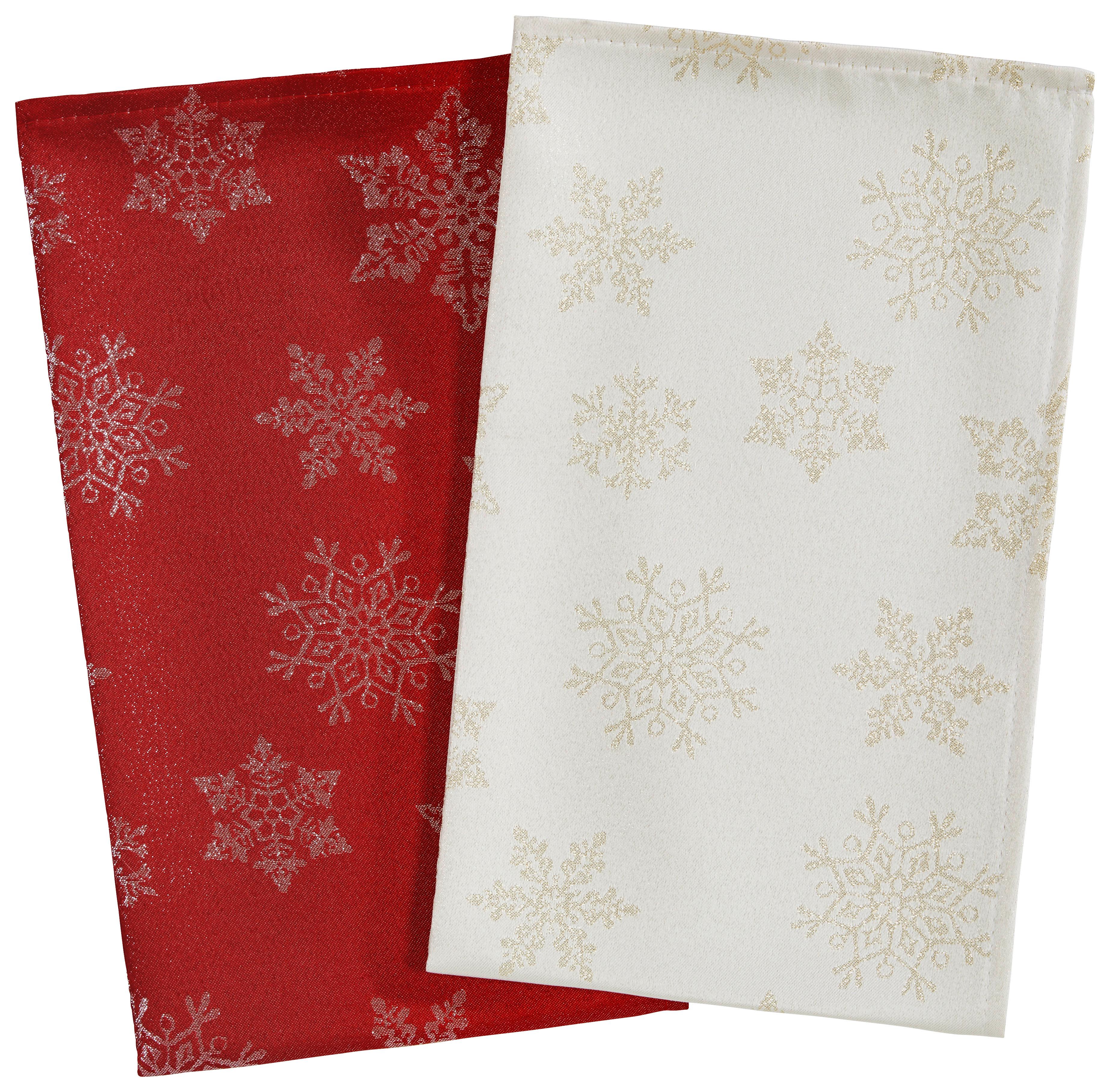 Tischläufer Gabriela - Rot, KONVENTIONELL, Textil (40/140cm) - Ondega