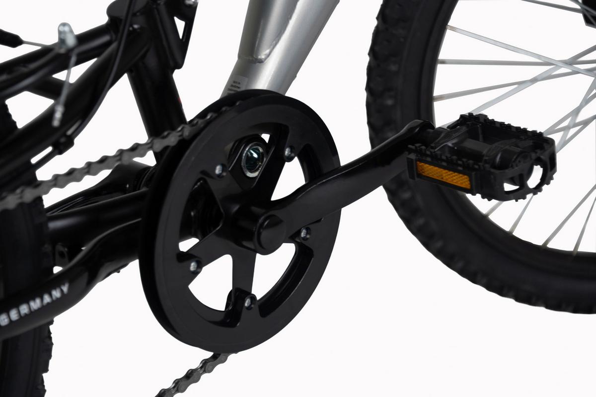 WYLD Kinder-MTB Fully 20'' grau - Grau, LIFESTYLE, Metall