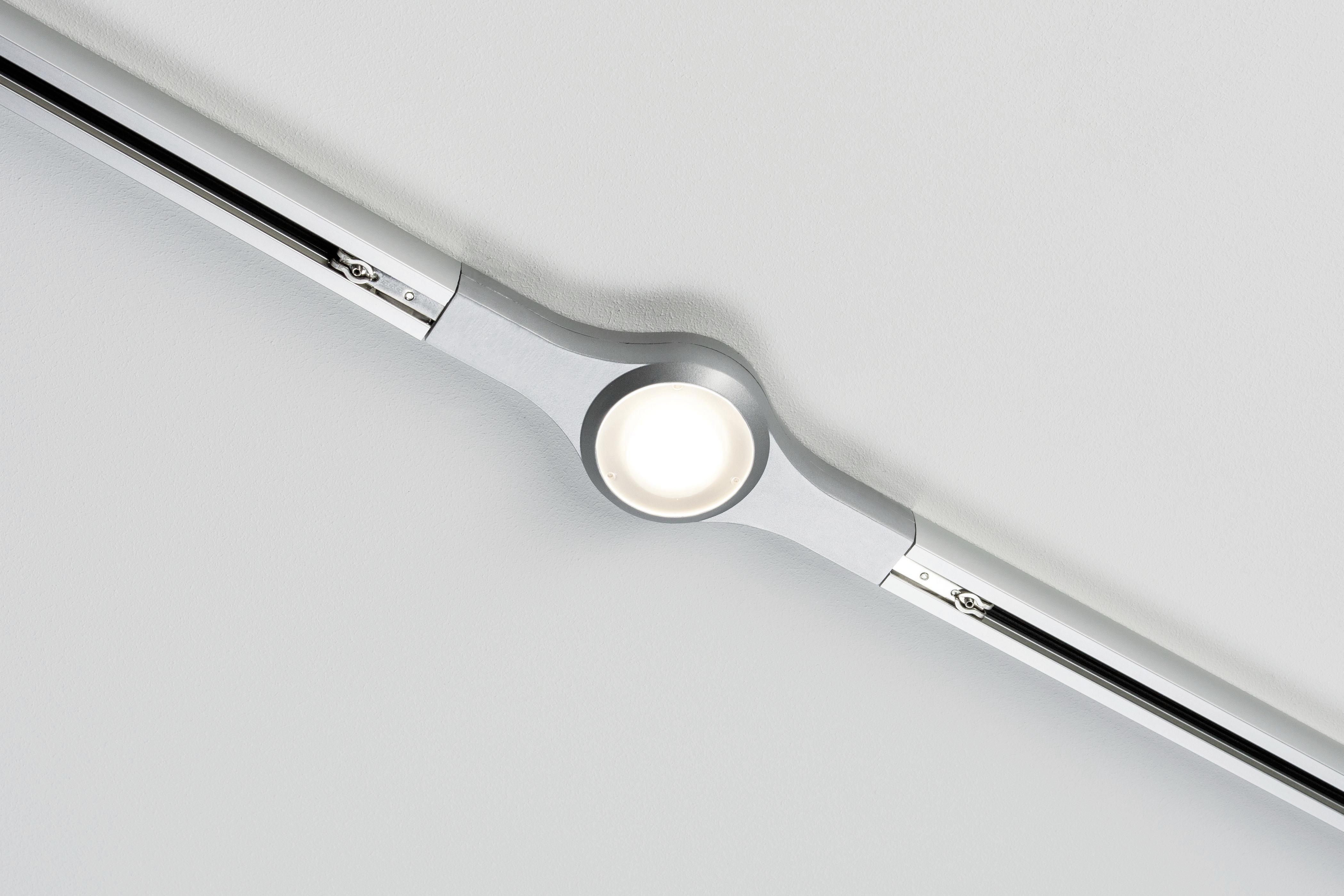 Schienensystem Urail Linien- Verbinder 95477 Chromfarben - Chromfarben, Design, Metall (22,5/2,7/5,7cm) - Paulmann