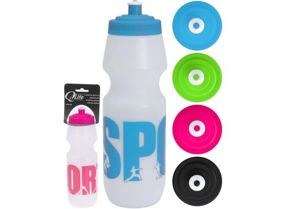 Trinkflasche ca. 1 Liter - Blau/Pink, KONVENTIONELL, Kunststoff (1l) Trinkflasche ca. 1 Liter - Blau/Pink, KONVENTIONELL, Kunststoff (1l)