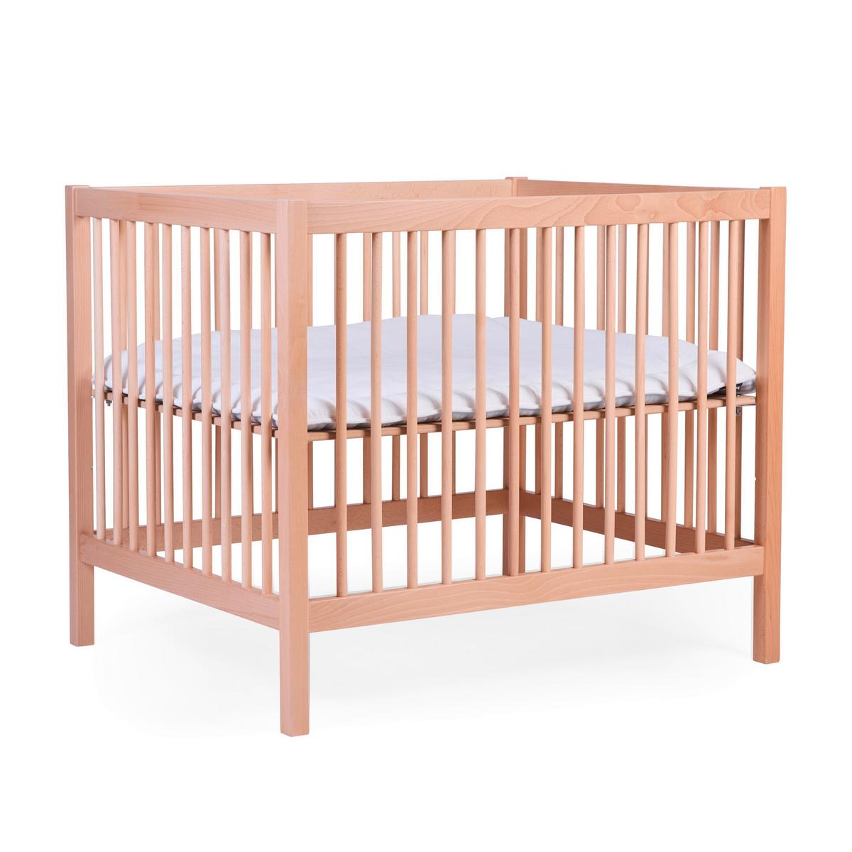 Laufgitter Höhenverstellbar Naturfarben, L: 98 Cm - Naturfarben, KONVENTIONELL, Holz/Kunststoff (98/78/82cm) - Childhome