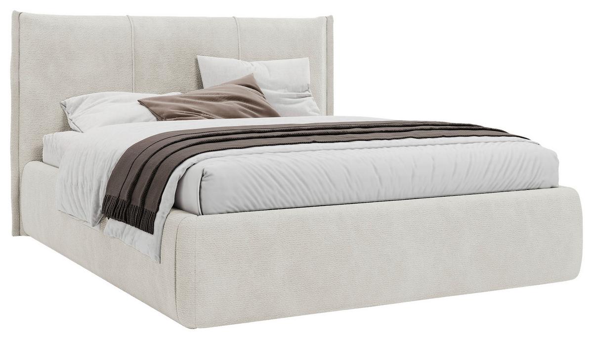 Polsterbett Beli Naturfarben Lf: 180x200 Cm - Schwarz/Naturfarben, MODERN, Holz/Holzwerkstoff (180/200cm) - MID.YOU