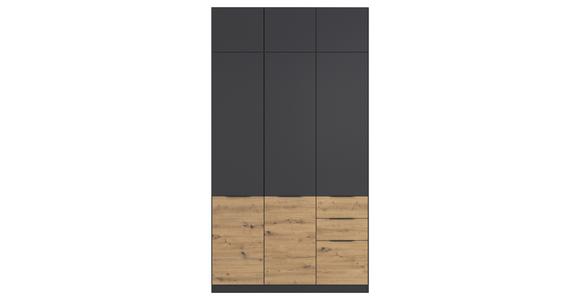 Aufsatzschrank Max-Extra - Grau, KONVENTIONELL, Holzwerkstoff (136/39/54cm) - James Wood