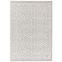 PLOCHO TKANÝ KOBEREC Naturel 2, 120/170cm, biela - biela, Modern, textil (120/170cm) - Modern Living