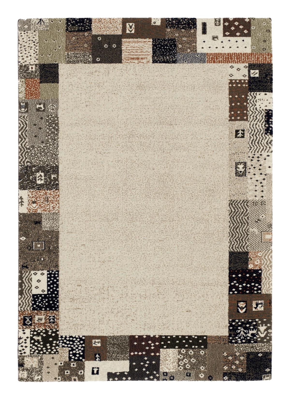Webteppich Lexis Jeran Naturfarben 80x150 cm - Naturfarben, Basics, Textil (80/150cm) - Novel